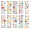 Stickers for Children Boys Girls PVC 20 Sheets