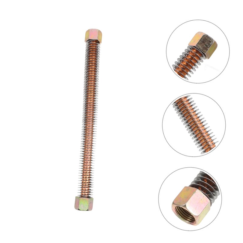 TEHAUX Air Compressor Replacement Hose Pneumatic Pipe Stainless Steel Hose