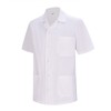 MISEMIYA - White LAB Coat Unisex - Doctors Coat -