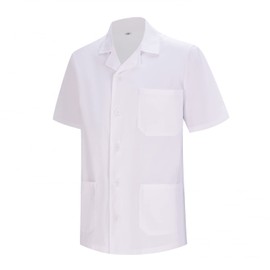 MISEMIYA - White LAB Coat Unisex - Doctors Coat - Medical Uniforms 8165 - Medium, White