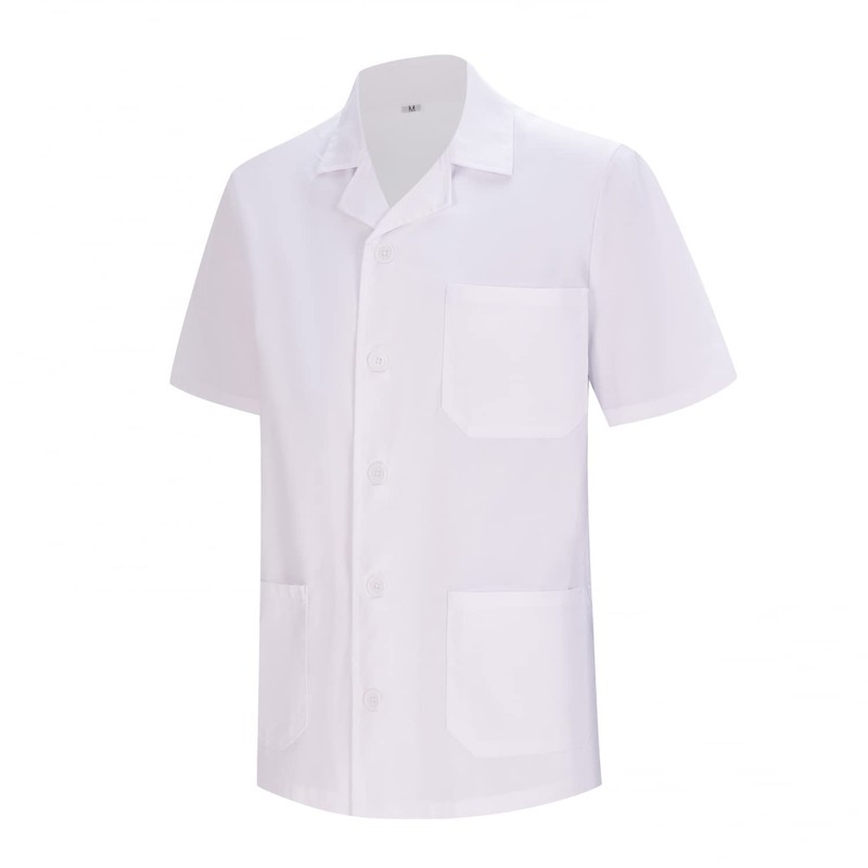 MISEMIYA - White LAB Coat Unisex - Doctors Coat -