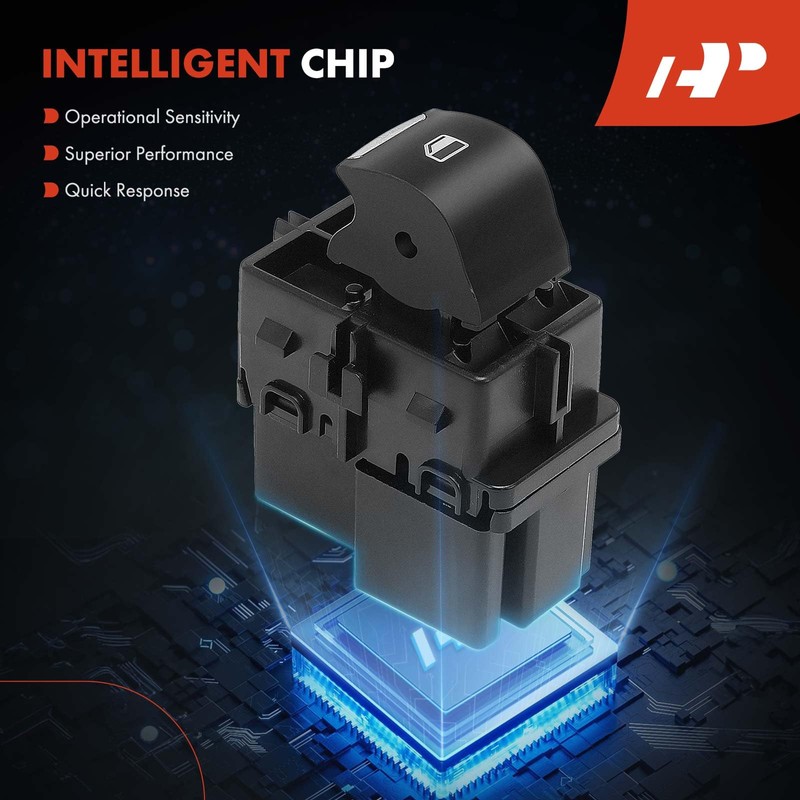 A-Premium 8 Pins Power Window Switch Compatible with Ford F-150