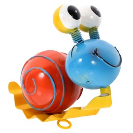 iplusmile Metal Snail Ornament Adorable Snail Statue for Garden Decor for Courtyard and Bar Decoration Eye Catching Design for Home Outdoor Use