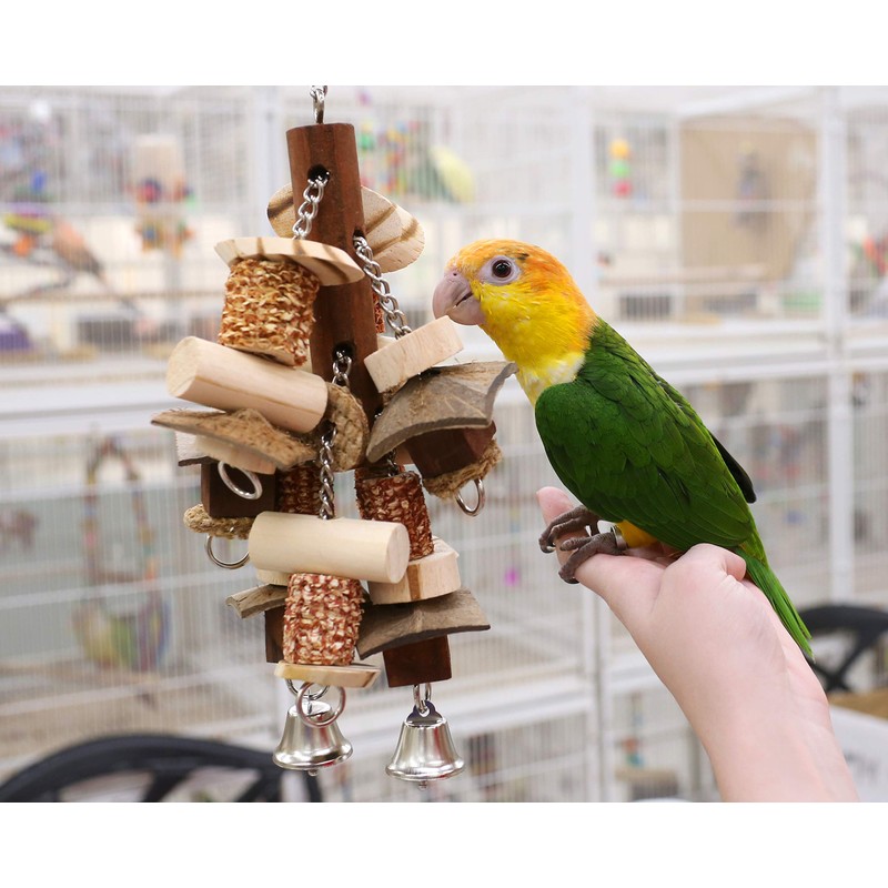 Corn Maze Parrot Toy (Choose a Size) (Medium)
