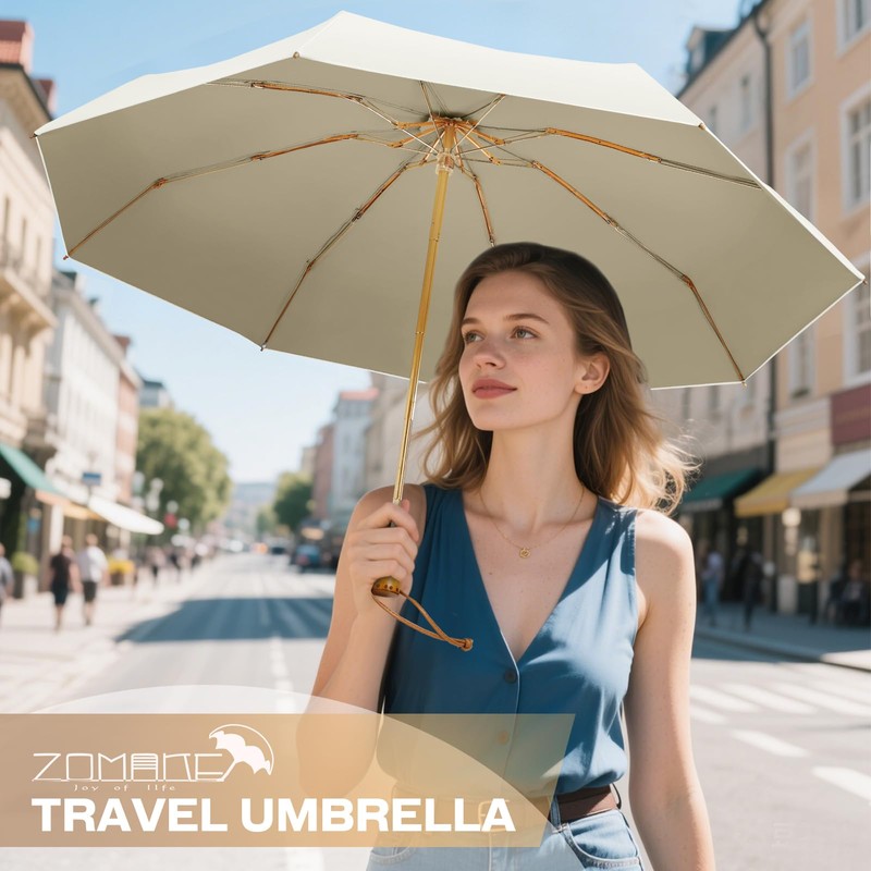 ZOMAKE Umbrella Pocket Umbrella Storm Proof - Small Umbrellas Compact