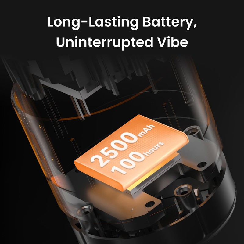 Yeelight Portable Small Table Lamp for Indoor/Outdoor Use, 2500mAh Rechargeable