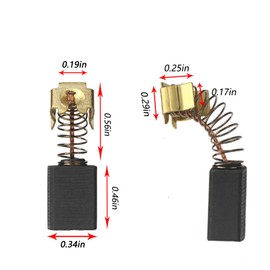 4 Pack CB407 Motor Carbon Brushes Replacement Set for Makita Power Tools, Rotary Drill, Jig Saw, Hammer Drill, Drill,Electric Screwdriver, Sander, Rotary Hammer