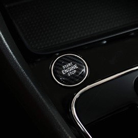 Gel Emblem Start Stop Button Cover Sticker Keyless GO Carbon Pressure Switch Button Cover Ignition – Finest Folia Start Button