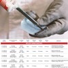 Polymix Rigid Automotive Multipurpose Plastic Repair and Adhesive 200ml Cartridge