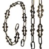 WOERFU 30 inch Antique Bronze Finish Decorative Plum Buckle Chain