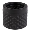 APS 558 Wind Ashtray Matte Black Frosted Diameter 9.5 cm