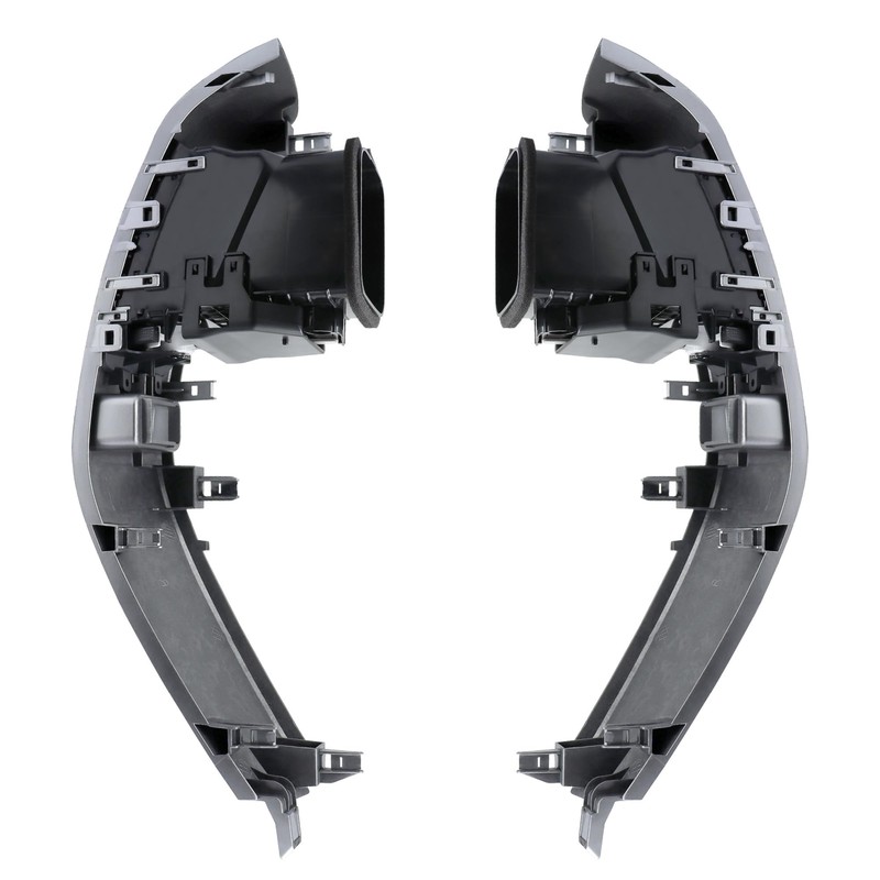 2pcs Center A/C Dash Air Vent Trim Panel With Grille,