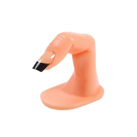 Frcolor Fake Finger Practice Model with Nail Tips for DIY Manicure Nail Art Training Pack of 5