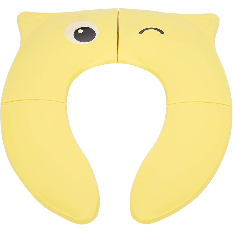 Cryfokt Cheerful Folding Potty Seat for Toddler Toilet Training with