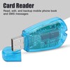 2Pcs SIM Card Adapter, SIM Card Reader Clone Cards Card