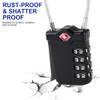 Flintronic TSA Luggage Locks, 1Pack TSA Combination Padlocks, 4-Digit Security