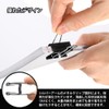 CHENLONB Double Clips 25mm 30pcs Metal Document Organizer Paper Clips