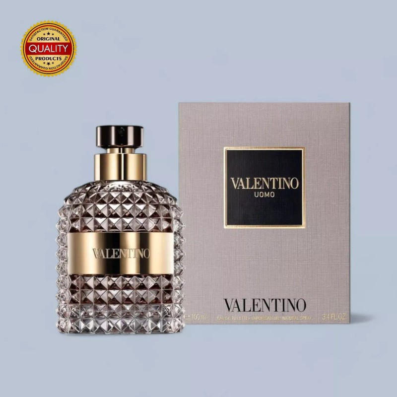 Valentino Uomo Eau de Toilette for Men 3.4 fl. oz.
