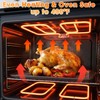 Baking Sheet with Wire Rack, 17" x 12" Nonstick Carbon