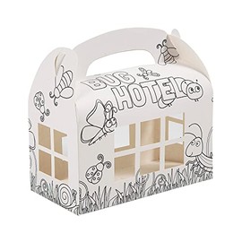 Color Your Own Bug Hotel Craft Kit, Makes 12