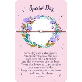 Heartwarmers Sentiment Cord Bracelet - Special Day