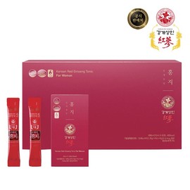e강개상인 홍지(10ml x 60포) 스틱형 6년근 홍삼 여성을 위하여 eGangkesaengin Hongji (10ml x 60 packets) Stick-type 6-year-old Red Ginseng for Women