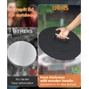 Ardier 20" Wooden-Handle Fire Pit Lid for Pits up to