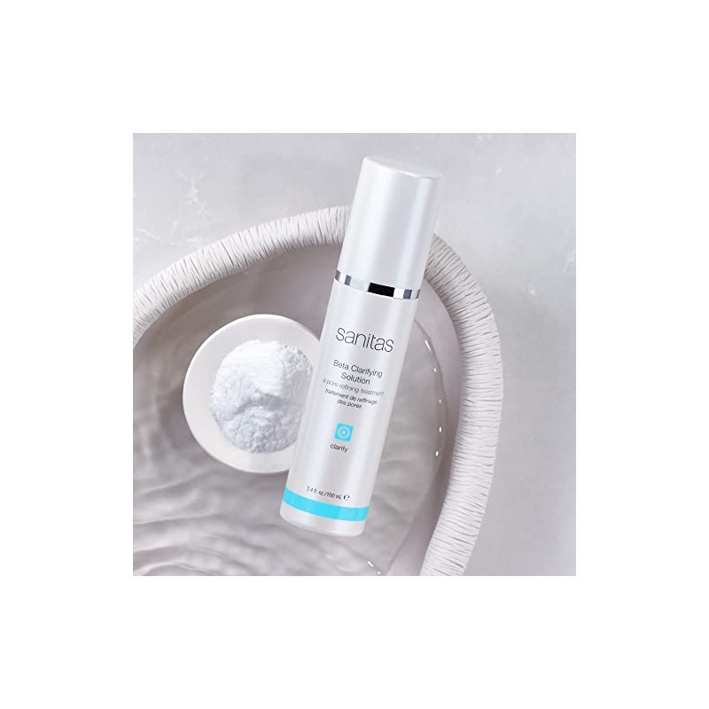 Sanitas Skincare Beta Clarifying Solution, Clarifying, Exfoliation Treatment, Salicylic Acid,