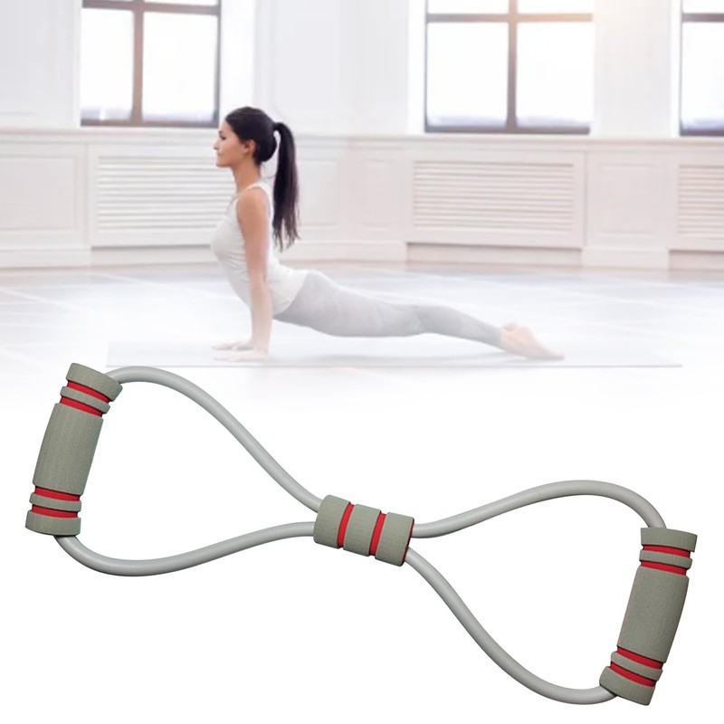 Elastic Arm Training Band, Portable Lightweight 8 Shape Stretch Skin