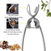 2-in-1 Nut and Chestnut Cracker Tool Set, Heavy-Duty Stainless Steel