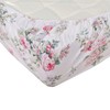 Soft Queen Fitted Sheet Floral Printed, 100% Cotton Decorative Deep