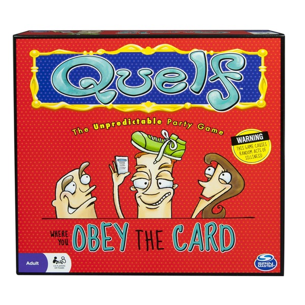 Quelf Board Game with New Cards