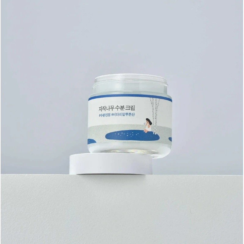 Round Lab Birch Juice Moisturizing Cream Hidratación Profunda Día Noche