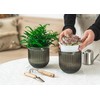 Melphoe 2 Pack Self Watering Hanging Planters Indoor Flower Pots,