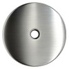 trust4care 4-Pack Thick Brushed Satin Nickel Backplate for Cabinet Knobs,