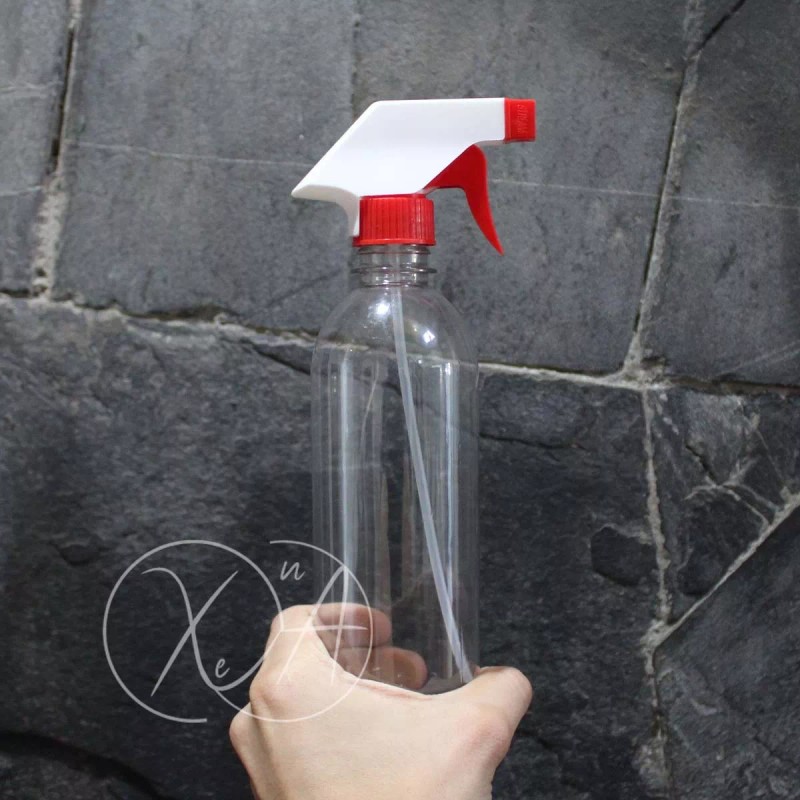 Xena 6 Botellas De Plastico Con Atomizador Rociador De Agua