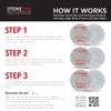 Stone Pro 3-Step Diamond Impregnated Polishing Pads – Ideal for
