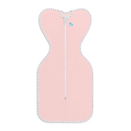 Love To Dream Love To Dream Swaddle UP Self-Soothing Sleep Sack Newborn 5-8.5 lbs., Dramatically Better Sleep, Snug Fit Calms Startle Reflex, 1.0 TOG, Dusty Pink, Newborn (L10 01 001 DPK NB)