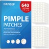 Hydrocolloid Acne Pimple Patches - 640 Count with Tea Tree