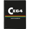 United Labels Commodore 64 Notepad A4 Black Logo Stationery