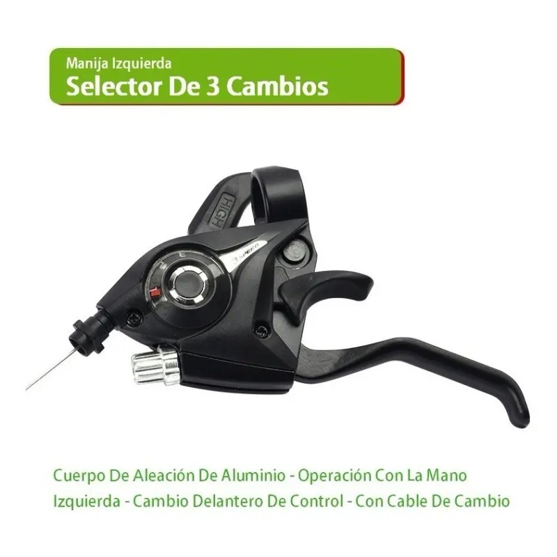 Palancas De Freno /cambios Bicicleta Montaña 21 Vel 3x7