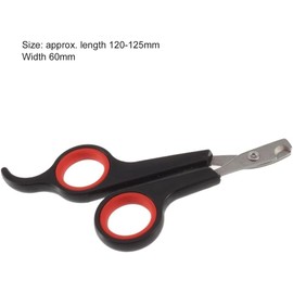 Htppzjr Black Pet Nail Claw Grooming Scissors Clippers for Dog Cat Bird Gerbil Rabbit Ferret Small Animals Practical and Attractive Dog Claw Care