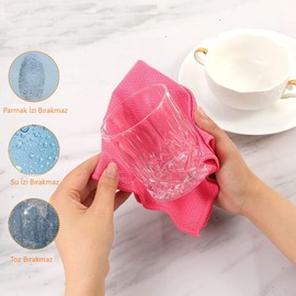 Mikrofiber Temizlik Bezi Oto Araba Cam Ve Nano Teknoloji Microfiber Bez Araç Temizleme (50x70cm) (Gri)