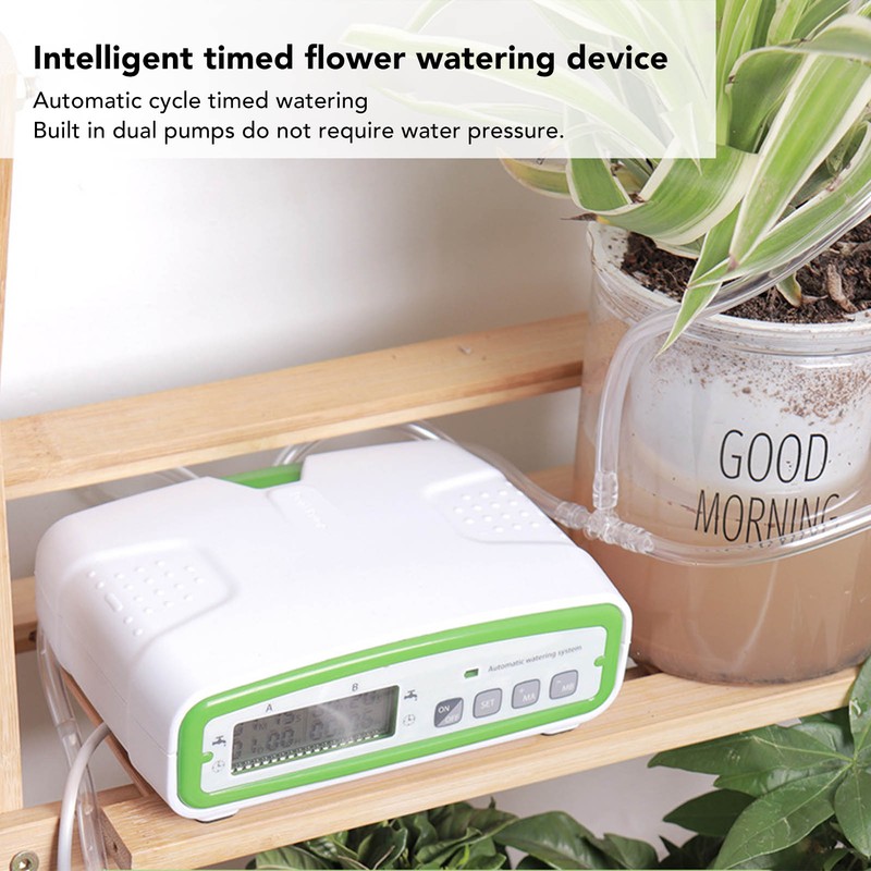 Double Pump Automatic Flower Watering Device Automatic Watering System for