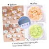 BIUDECO Diy Manicure Kit Boxes of Resin Nail Flowers Changing
