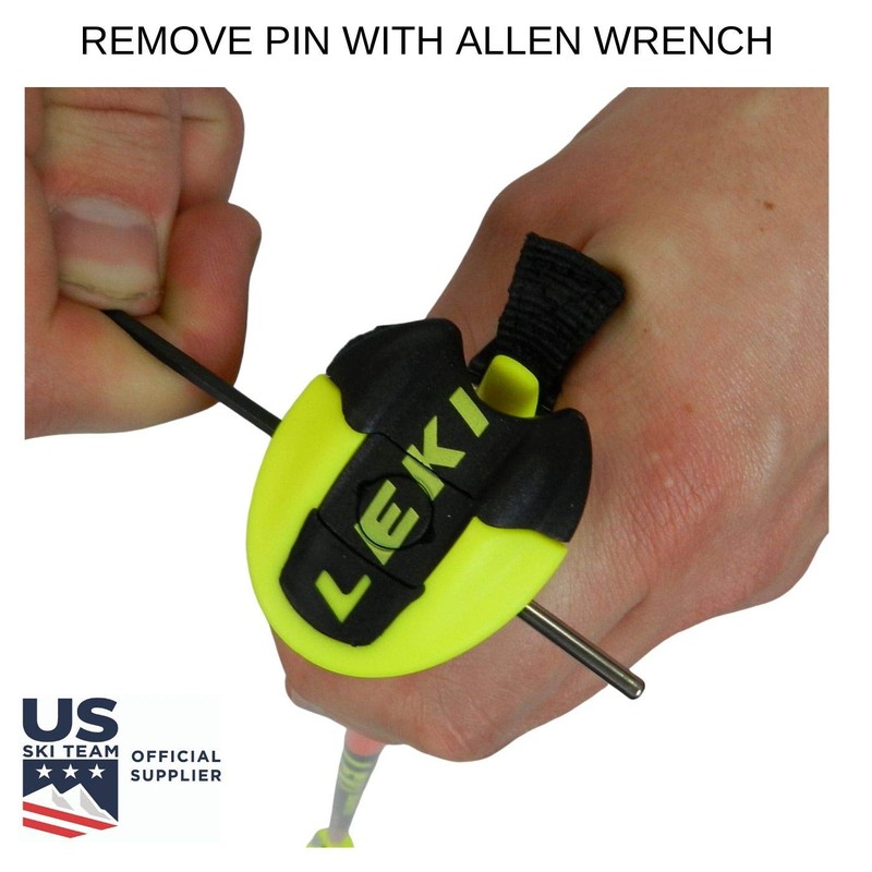 Zipline Ski Racing Hand Guard Conversion Kit for Leki Trigger