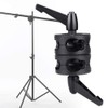 Grip Head, Reflector Bracket Support, Dual Wheel Light Stand Adapter,