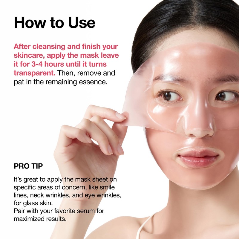 ANUA Peach 70 Niacin Brightening Collagen Mask, Overnight Face Mask