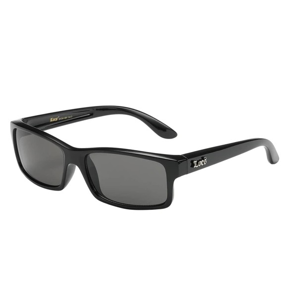 Locs 91134 Black Sunglasses | Authentic Gangster Sleek Eyewear OG Lowrider Shades