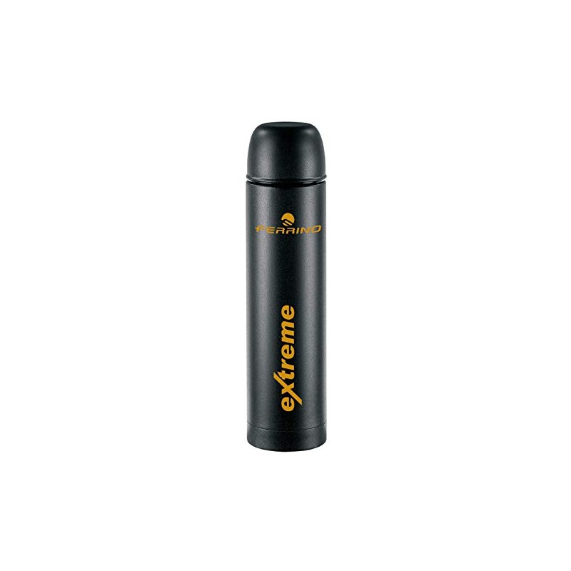 Ferrino Extreme Thermos Flasche, schwarz, 750 ml